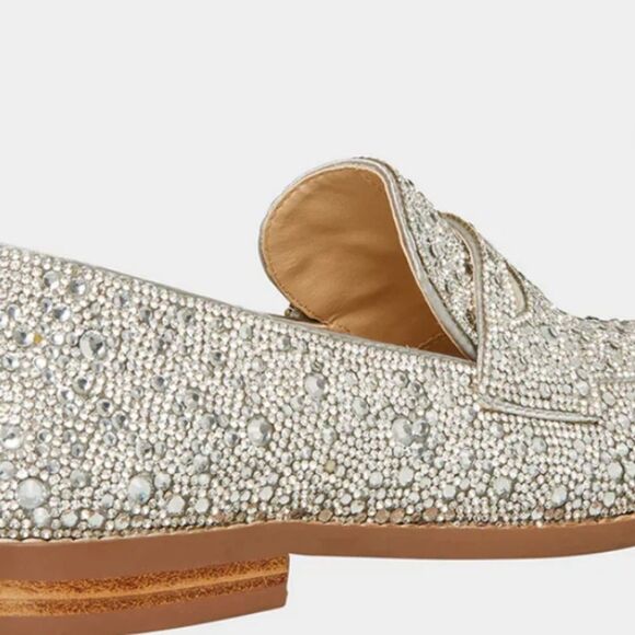 BRAND NEW SUGAR CARVIAR STUDDED SLIP ON LOAFERS - Picture 16 of 16